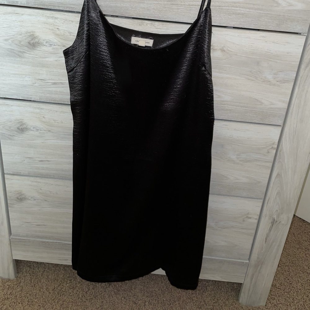 Black dress from UO shiny, used
